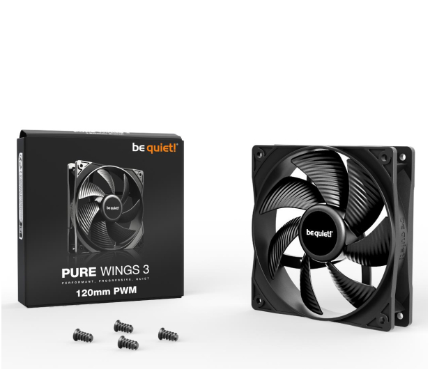 BE QUIET! Pure Wings 3 120 mm PWM BL105 - 1215435 - zdjęcie 3